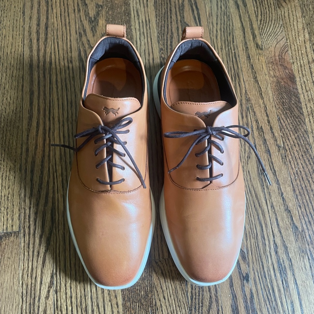 Wolf & Shepherd Crossover Longwing Shoes - Honey